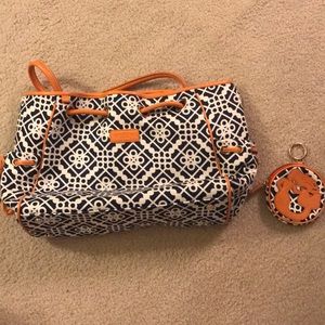 Spartina bag with coin purse
